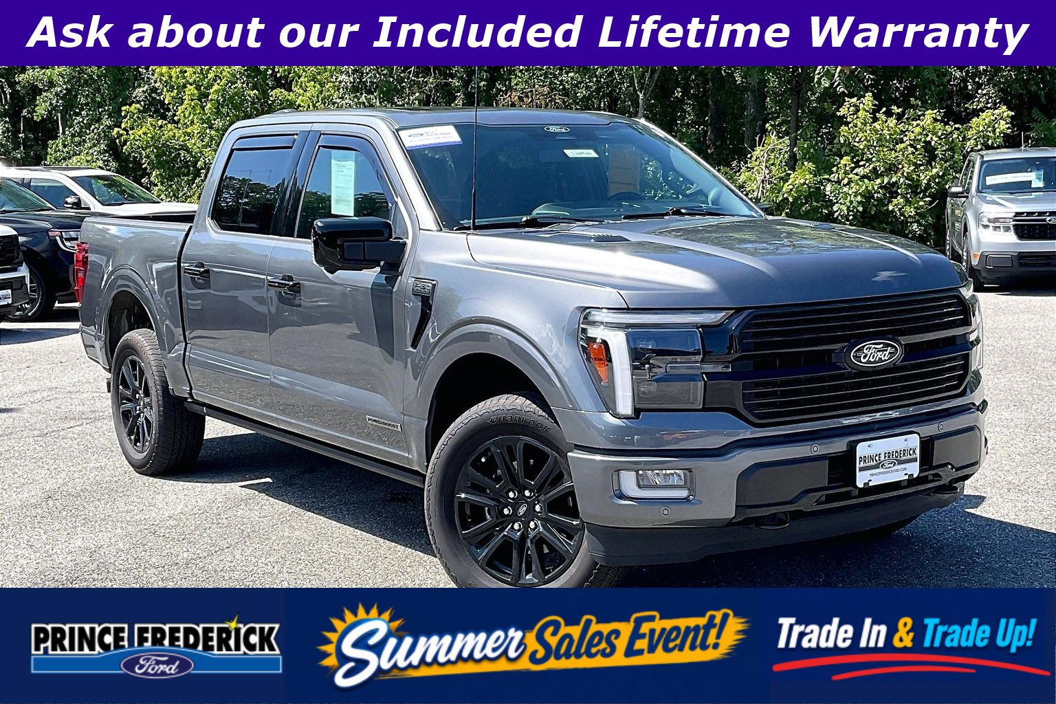 Certified 2025 Ford F150 Platinum w/ Equipment Group 702A High