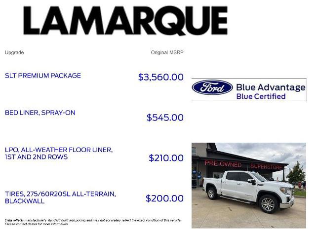 Used 2020 GMC Sierra 1500 SLT w/ SLT Premium Package AWD/4WD image 10