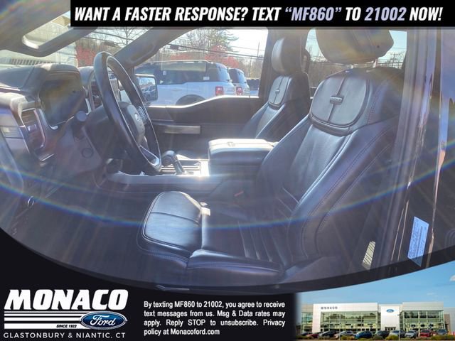 Certified 2023 Ford F150 Platinum w/ Equipment Group 701A High AWD/4WD image 15