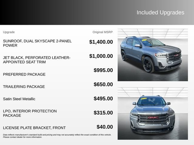 Used 2021 GMC Acadia AT4 w/ Preferred Package AWD/4WD image 6