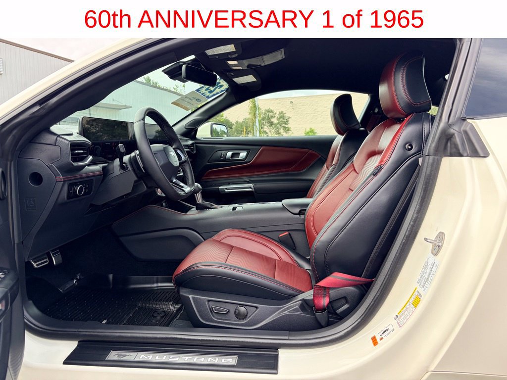Certified 2025 Ford Mustang GT Premium w/ 60th Anniversary Package RWD image 19
