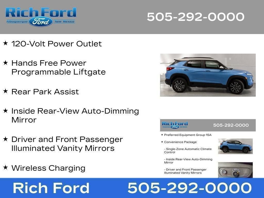 Used 2025 Chevrolet TrailBlazer ACTIV w/ Convenience Package AWD/4WD image 90