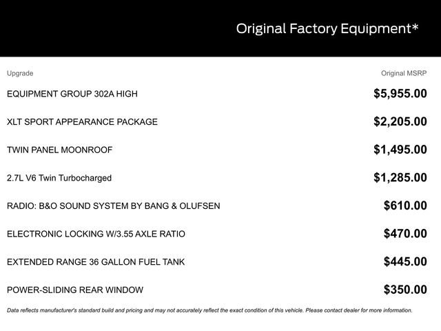 Certified 2023 Ford F150 XLT w/ Equipment Group 302A High image 21