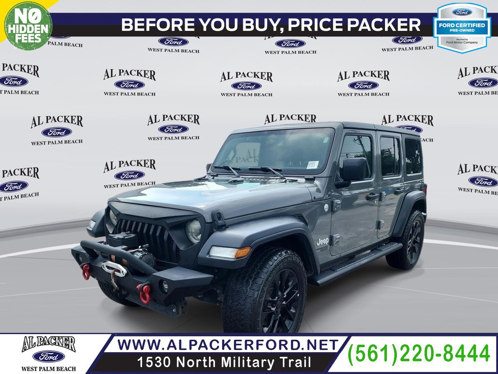 Used 2020 Jeep Wrangler Unlimited Sport S AWD/4WD image 1