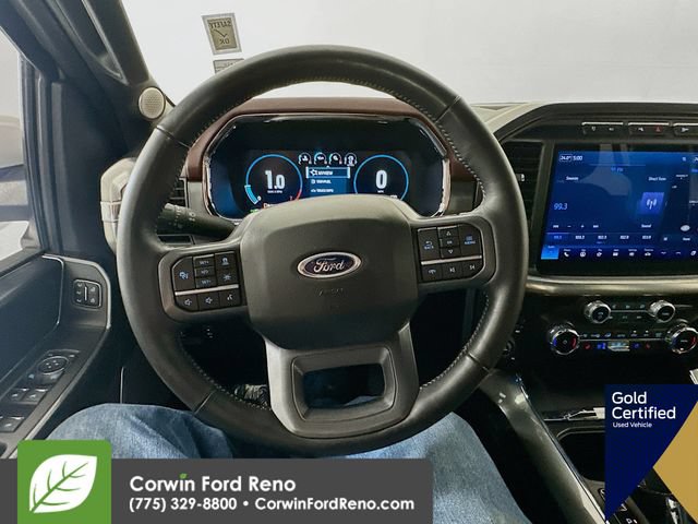 Certified 2023 Ford F150 Lariat w/ Equipment Group 502A High AWD/4WD image 14