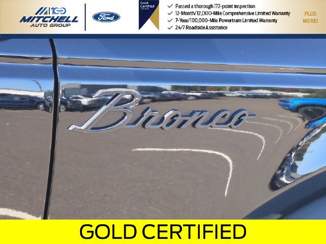 Certified 2023 Ford Bronco Black Diamond w/ Sasquatch Package AWD/4WD image 34