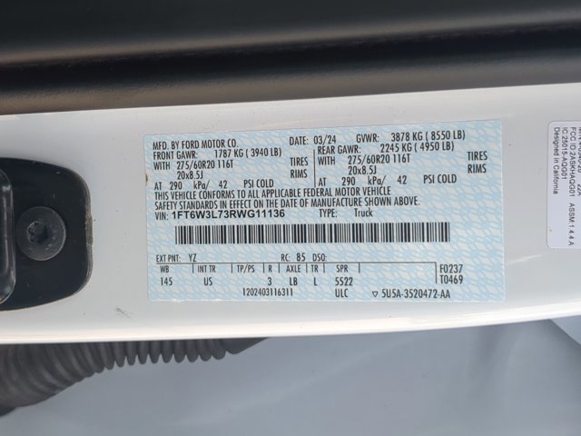 Certified 2024 Ford F150 Lightning Flash AWD/4WD image 38