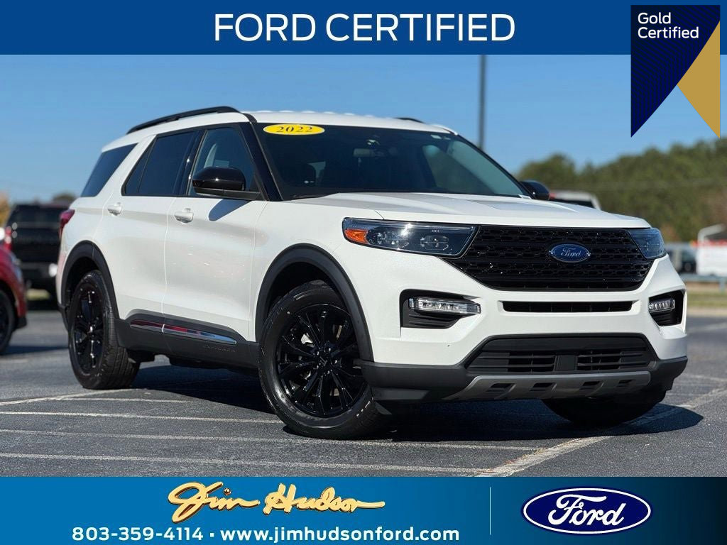 Certified 2022 Ford Explorer XLT w/ Equipment Group 202A