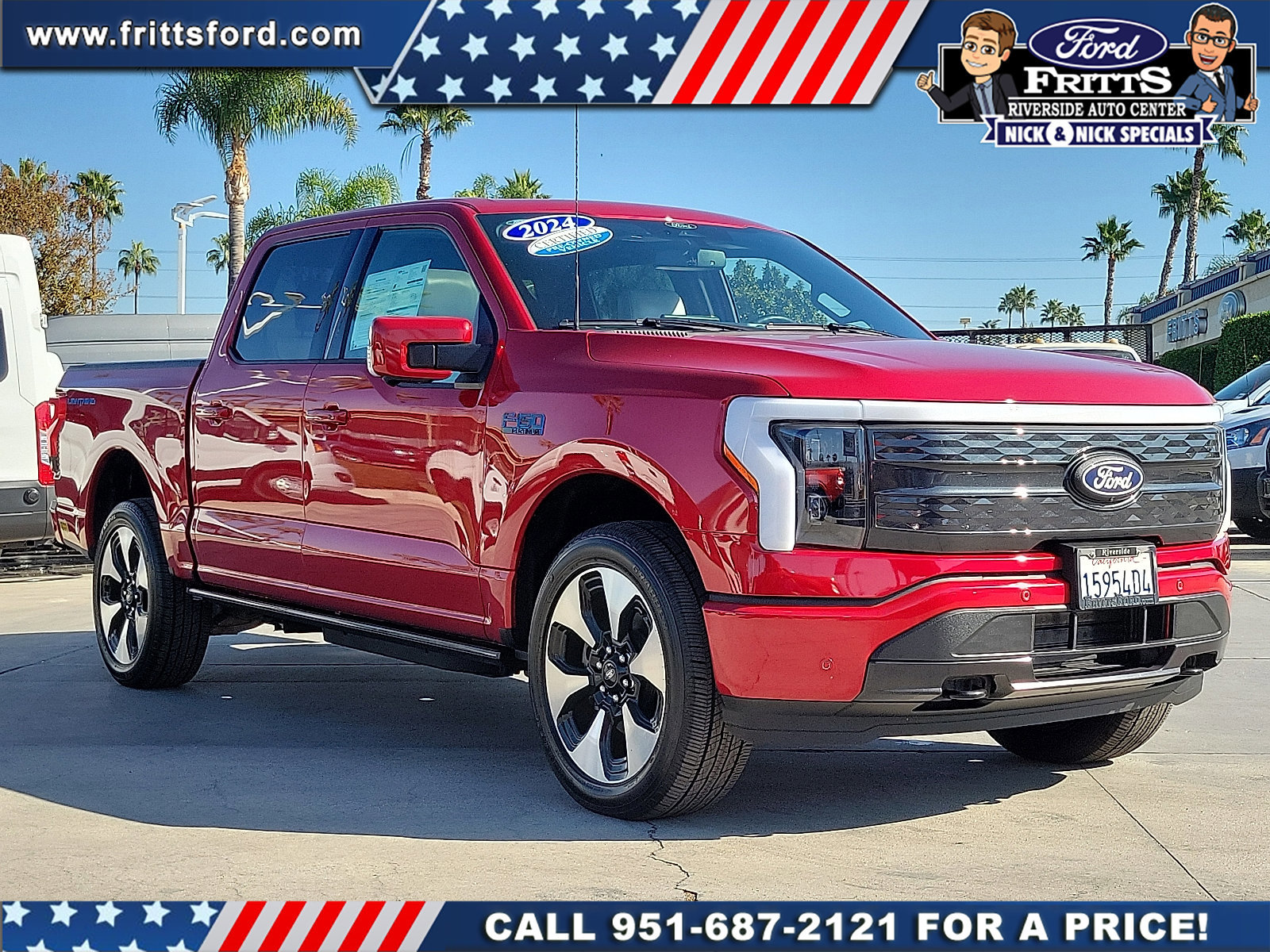 Certified 2024 Ford F150 Lightning Platinum image 3