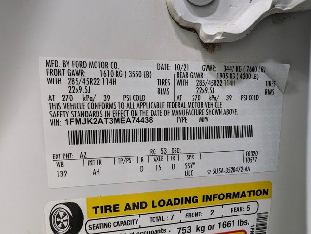 Certified 2021 Ford Expedition Max Limited image 10