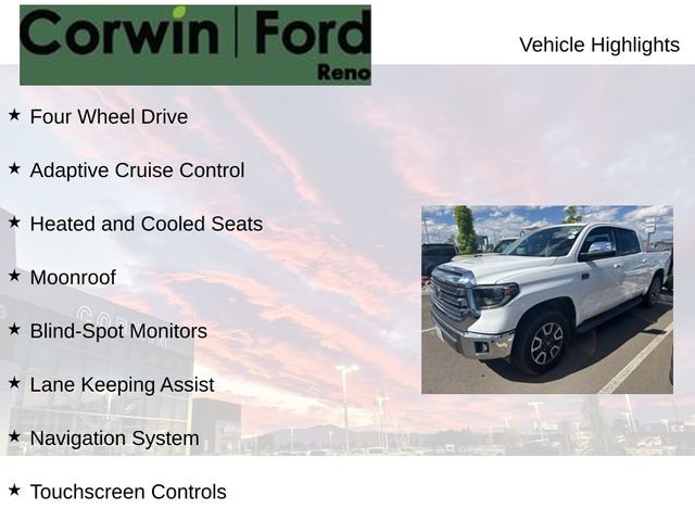 Used 2020 Toyota Tundra 1794 Edition w/ TRD Off-Road Package AWD/4WD image 8