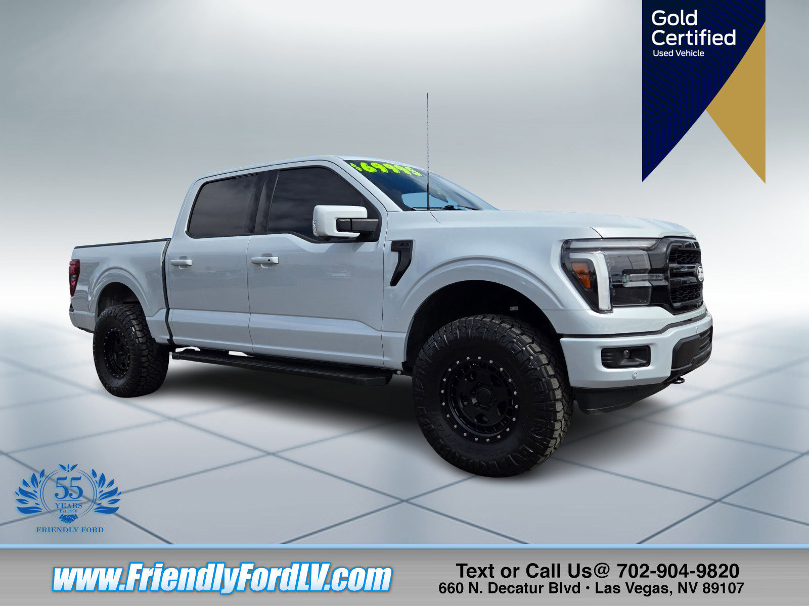 Certified 2025 Ford F150 Lariat w/ Equipment Group 501A Mid image 5