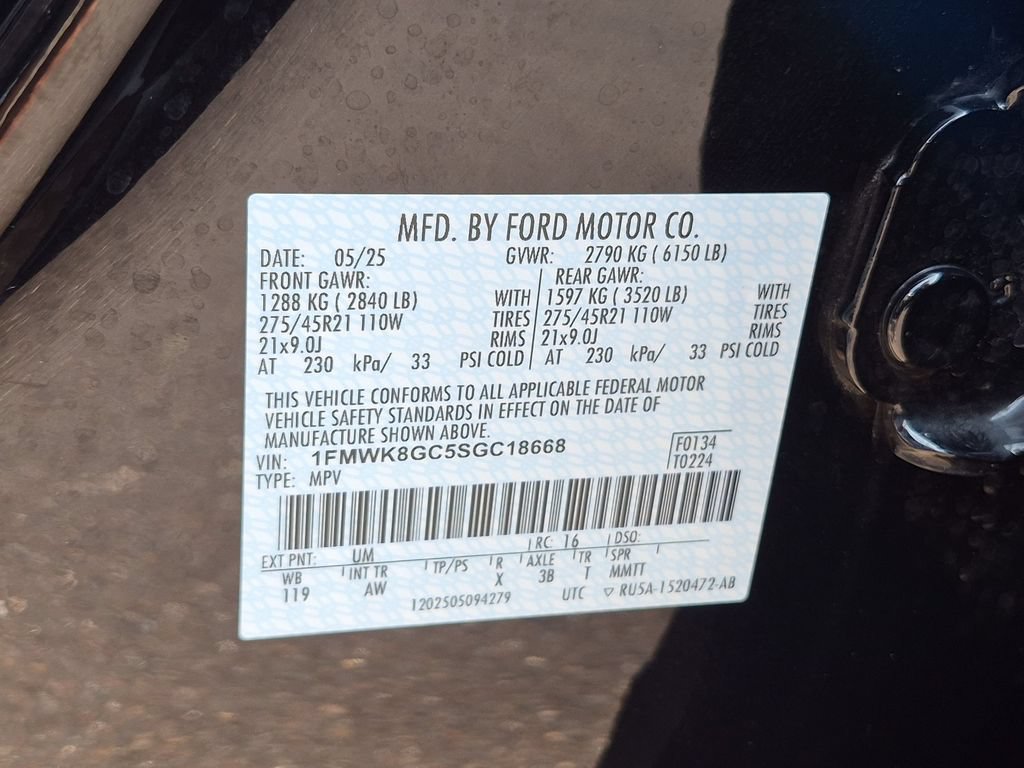 Certified 2025 Ford Explorer ST AWD/4WD image 45
