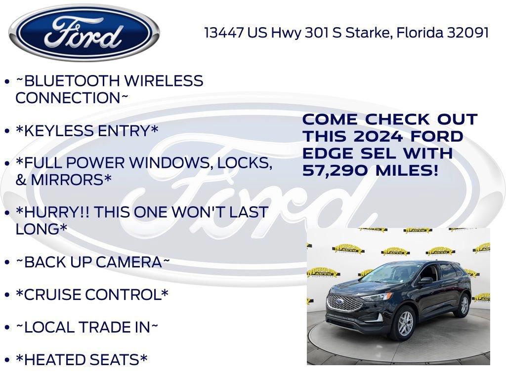 Certified 2024 Ford Edge SEL AWD/4WD image 13