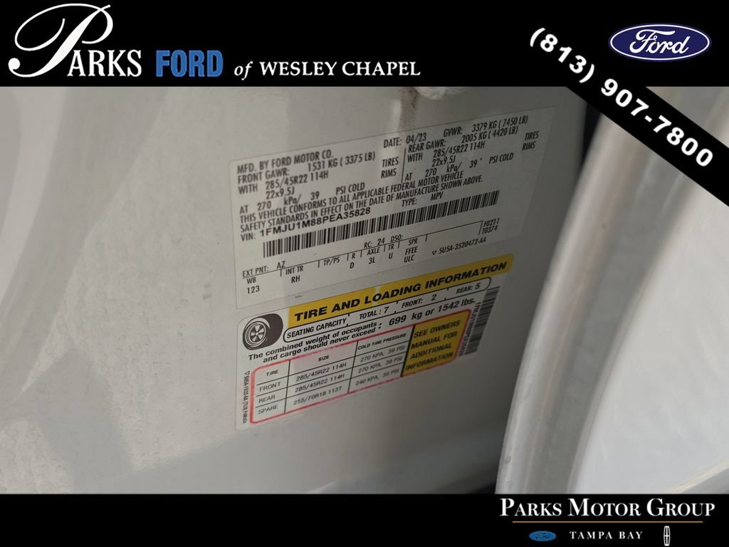 Certified 2023 Ford Expedition Platinum AWD/4WD image 35