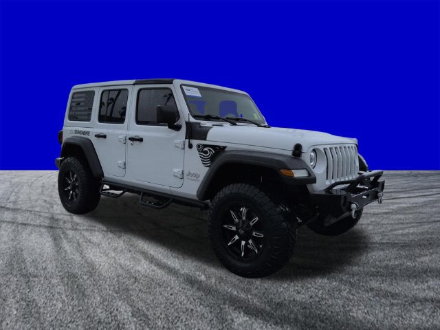 Used 2021 Jeep Wrangler Unlimited Sport AWD/4WD image 2