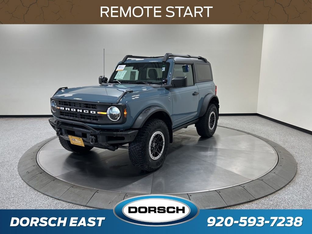 Certified 2021 Ford Bronco Black Diamond w/ Sasquatch Package