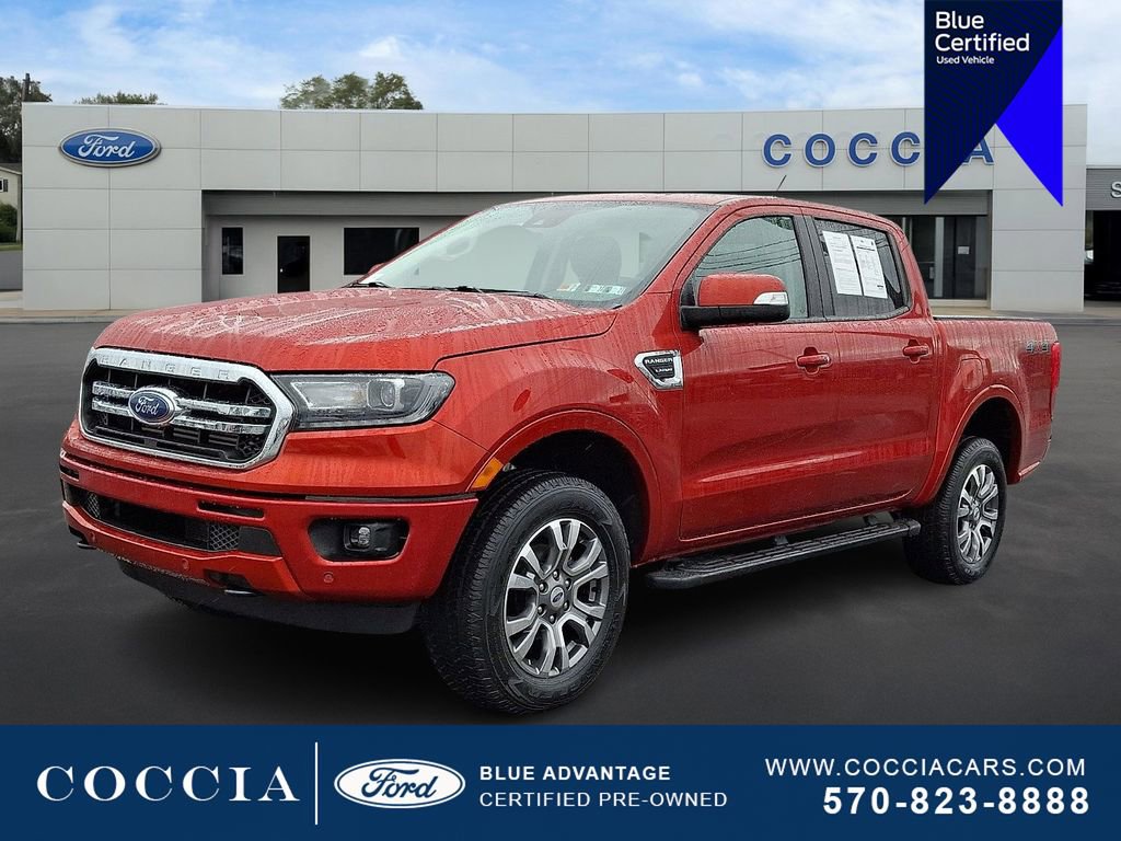 Certified 2019 Ford Ranger Lariat w/ Trailer Tow Package AWD/4WD image 1