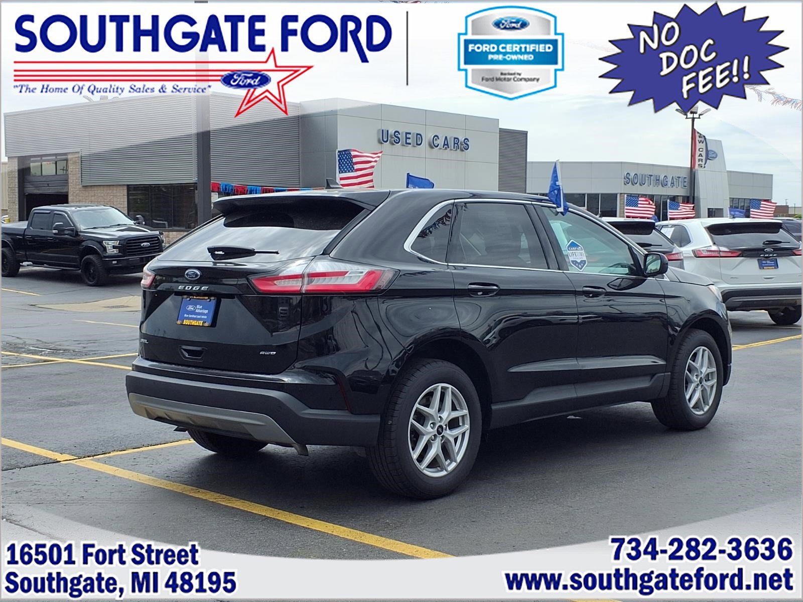 Certified 2024 Ford Edge SEL w/ Convenience Package AWD/4WD image 2