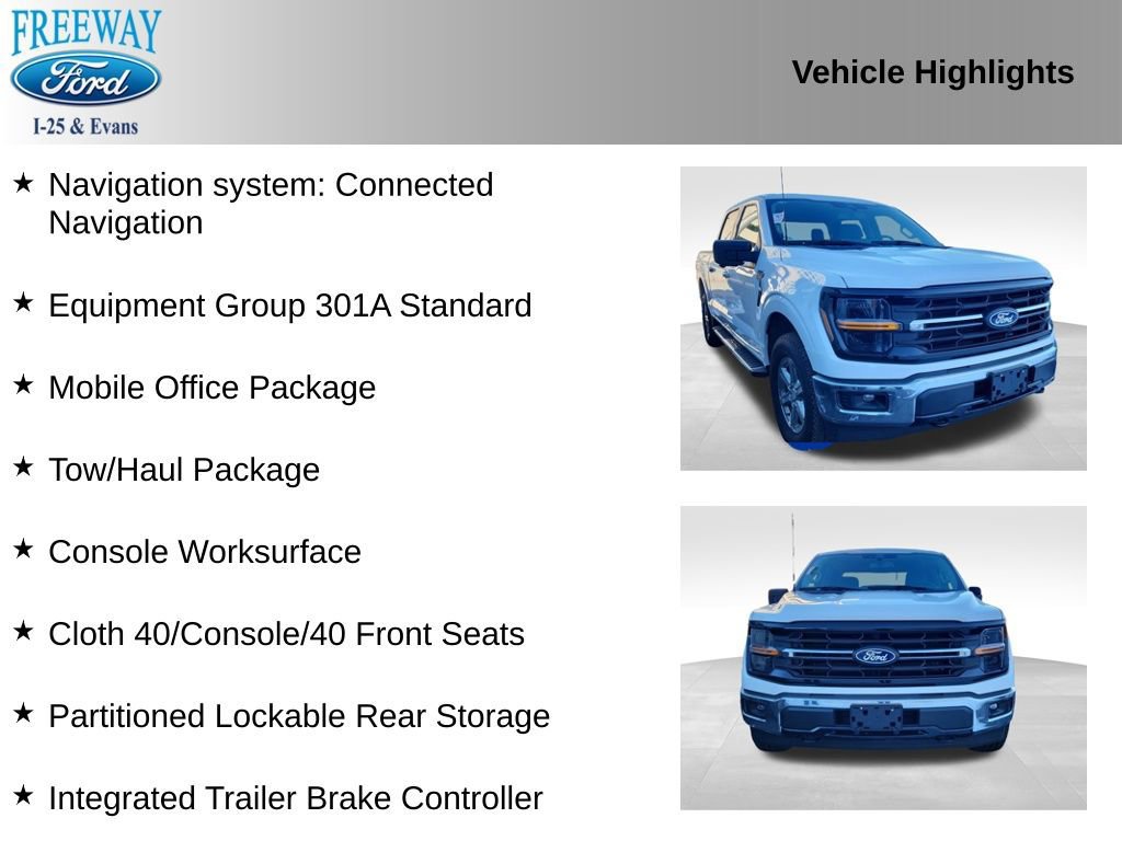 Certified 2024 Ford F150 XLT w/ Mobile Office Package image 4