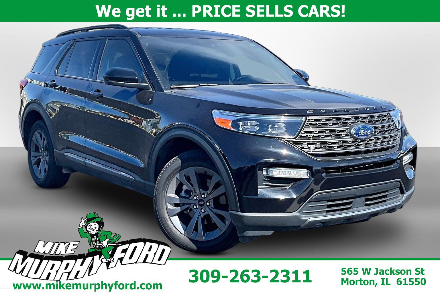 Certified 2023 Ford Explorer XLT w/ Equipment Group 202A AWD/4WD image 1