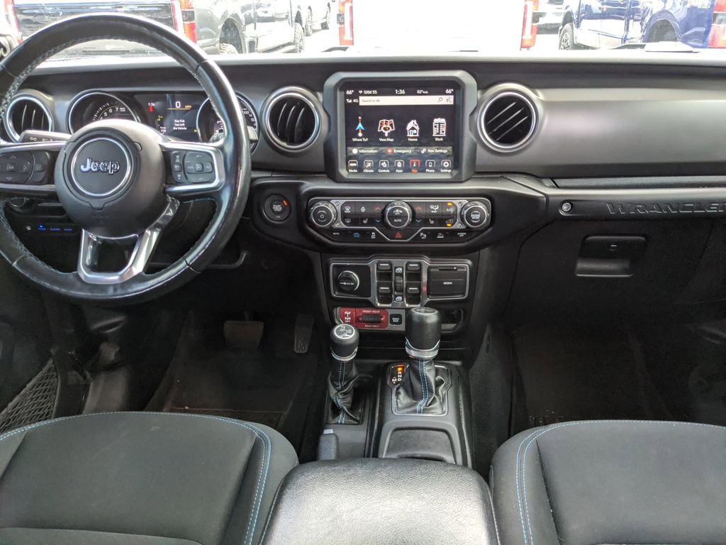 Used 2022 Jeep Wrangler Unlimited Rubicon 4xe w/ Steel Bumper Group image 19