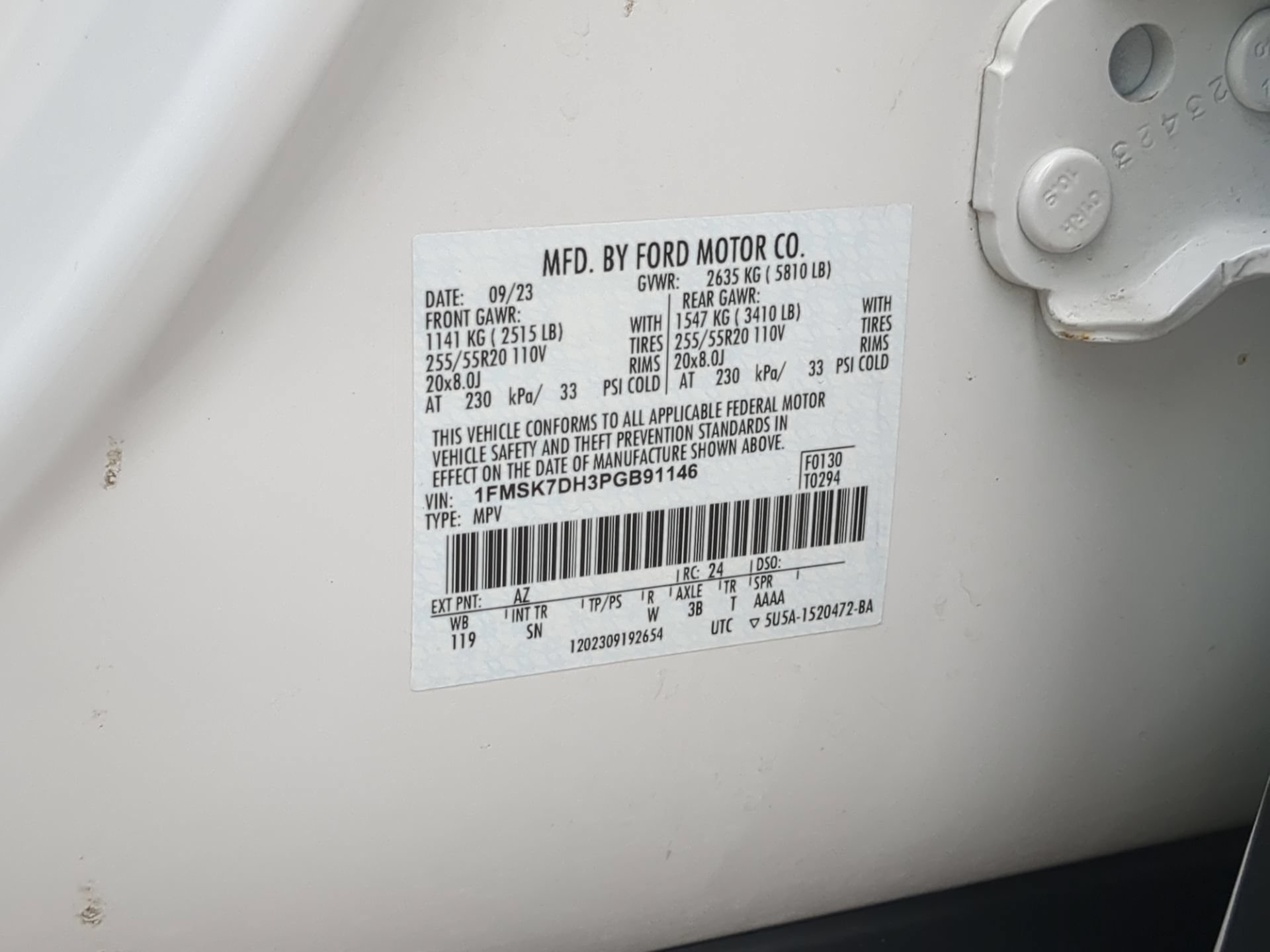 Certified 2023 Ford Explorer XLT w/ Equipment Group 202A RWD image 75