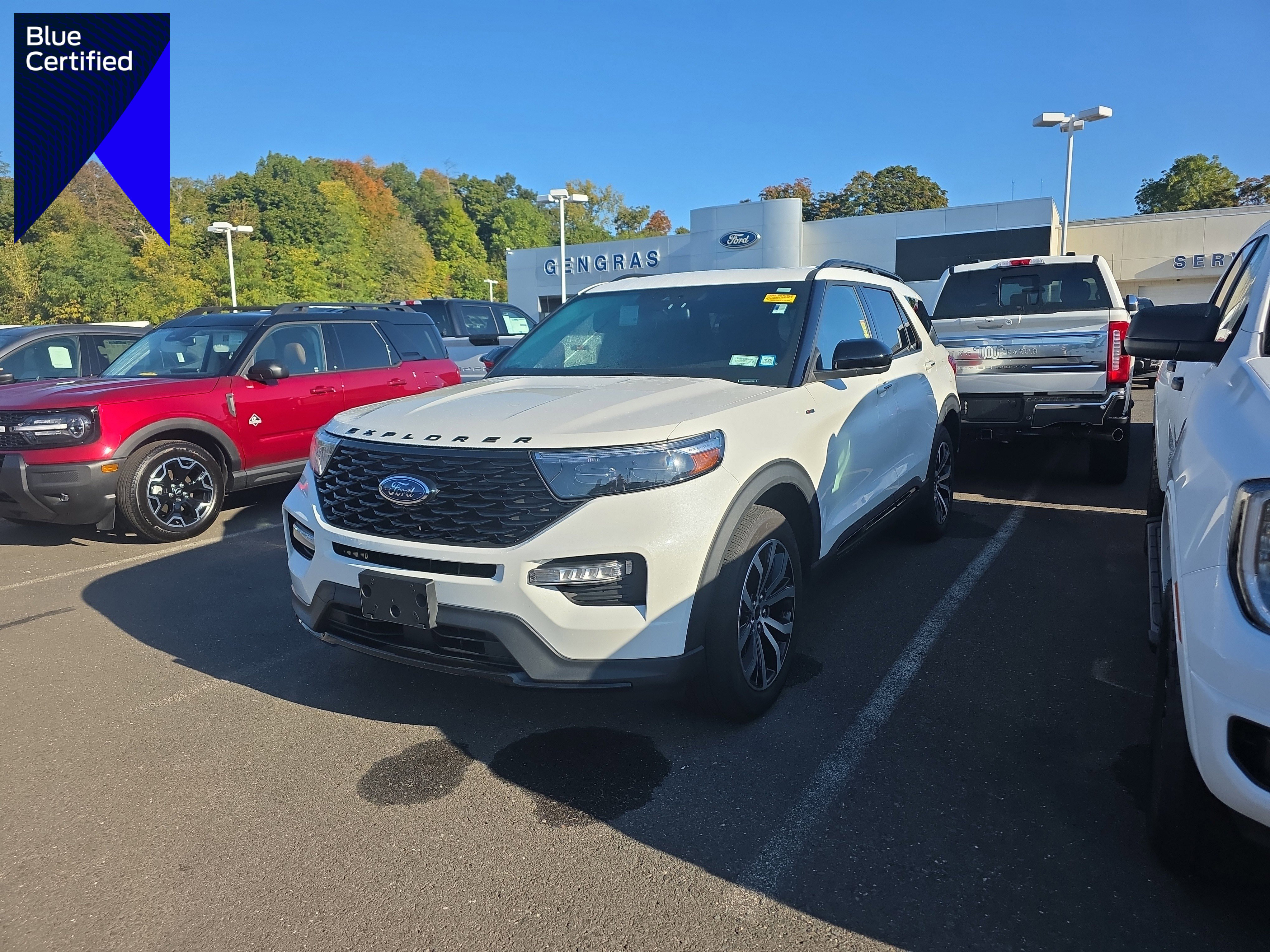 Certified 2022 Ford Explorer ST-Line w/ Class IV Trailer Tow Package
