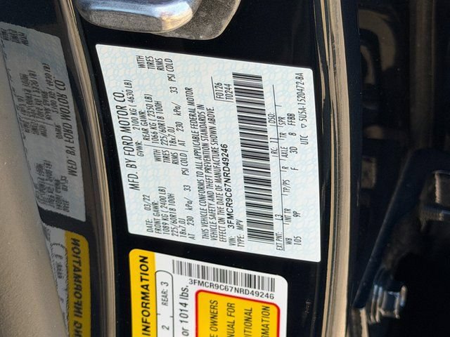 Certified 2022 Ford Bronco Sport Outer Banks w/ Tech Package AWD/4WD image 29