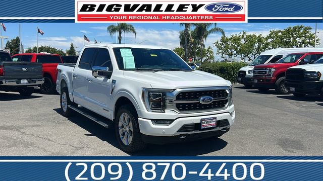 Certified 2021 Ford F150 Platinum w/ Equipment Group 701A High AWD/4WD image 1