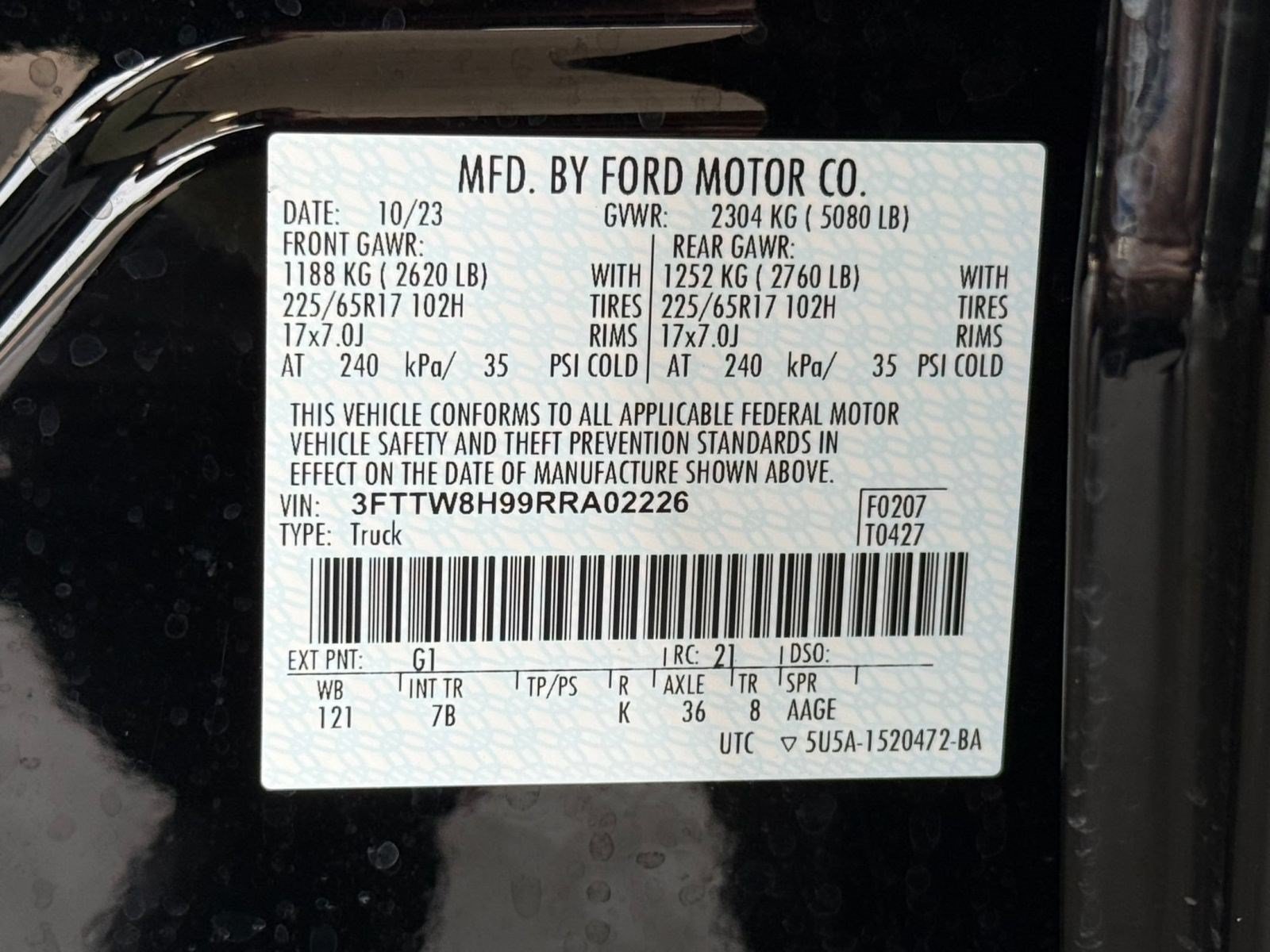 Certified 2024 Ford Maverick XLT FWD image 24