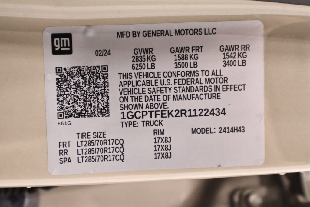 Used 2024 Chevrolet Colorado ZR2 w/ ZR2 Convenience Package III image 41