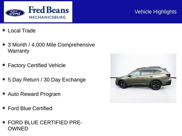 Used 2022 Subaru Outback Onyx Edition XT AWD/4WD image 7