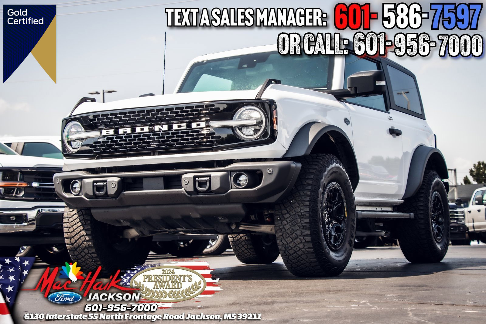 Certified 2023 Ford Bronco Wildtrak