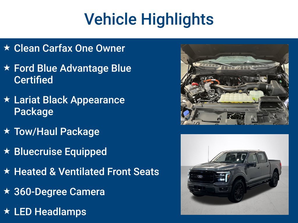 Certified 2025 Ford F150 Lariat AWD/4WD image 3