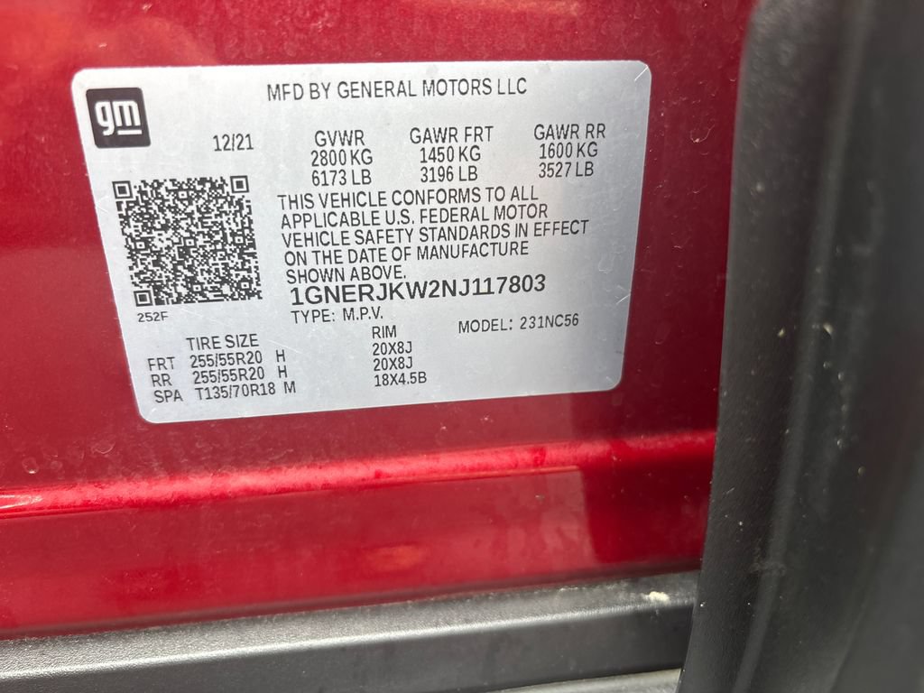 Used 2022 Chevrolet Traverse RS FWD image 18