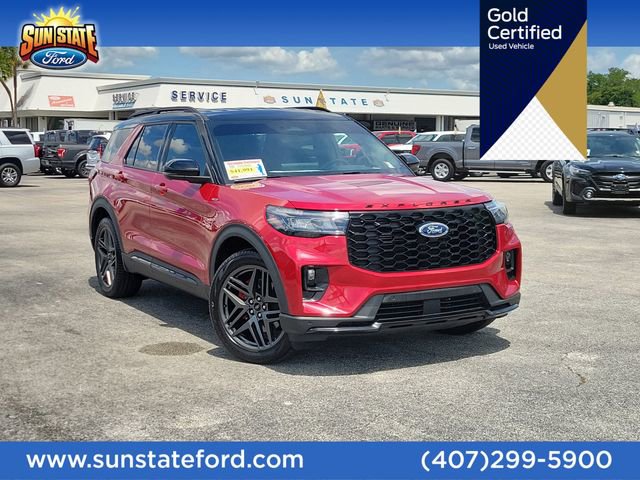 Certified 2025 Ford Explorer ST-Line w/ Premium Package