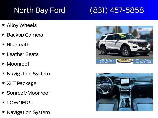 Certified 2022 Ford Explorer XLT w/ Equipment Group 202A AWD/4WD image 4