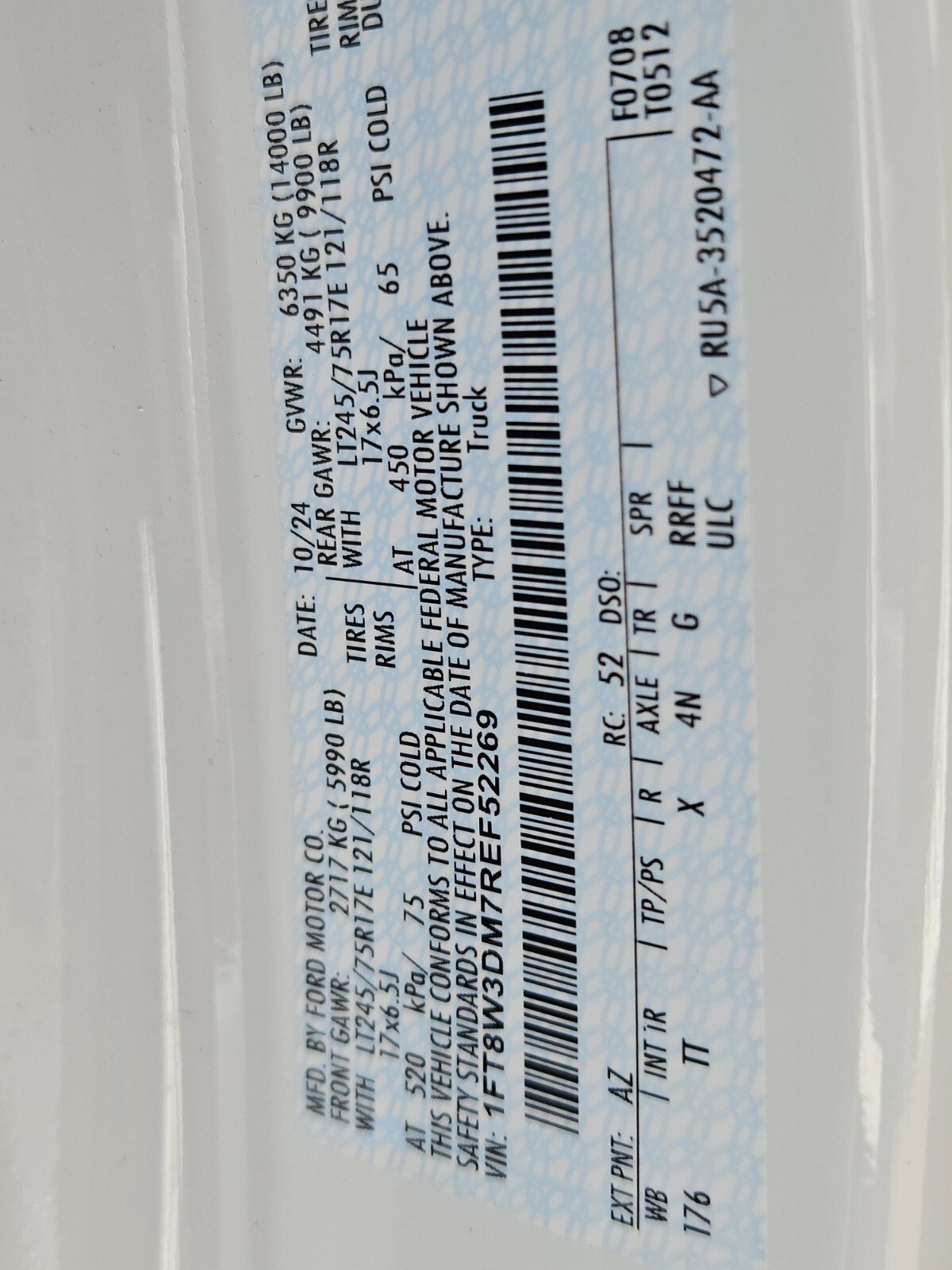 Certified 2024 Ford F350 Limited w/ FX4 Off-Road Package image 35