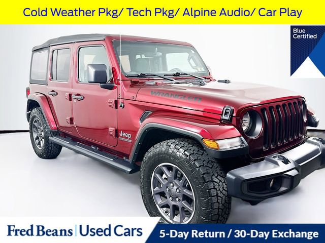 Used 2021 Jeep Wrangler Unlimited Sport image 1
