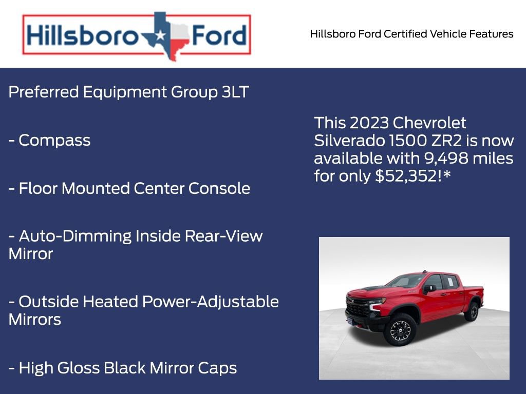 Used 2023 Chevrolet Silverado 1500 ZR2 w/ Technology Package image 17