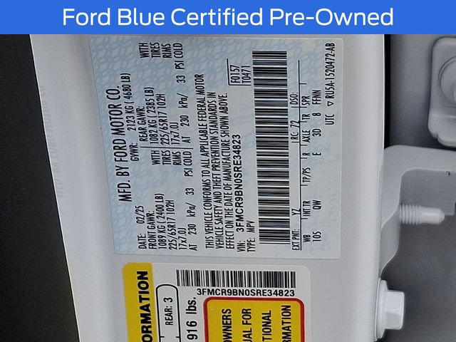 Certified 2025 Ford Bronco Sport Big Bend AWD/4WD image 28