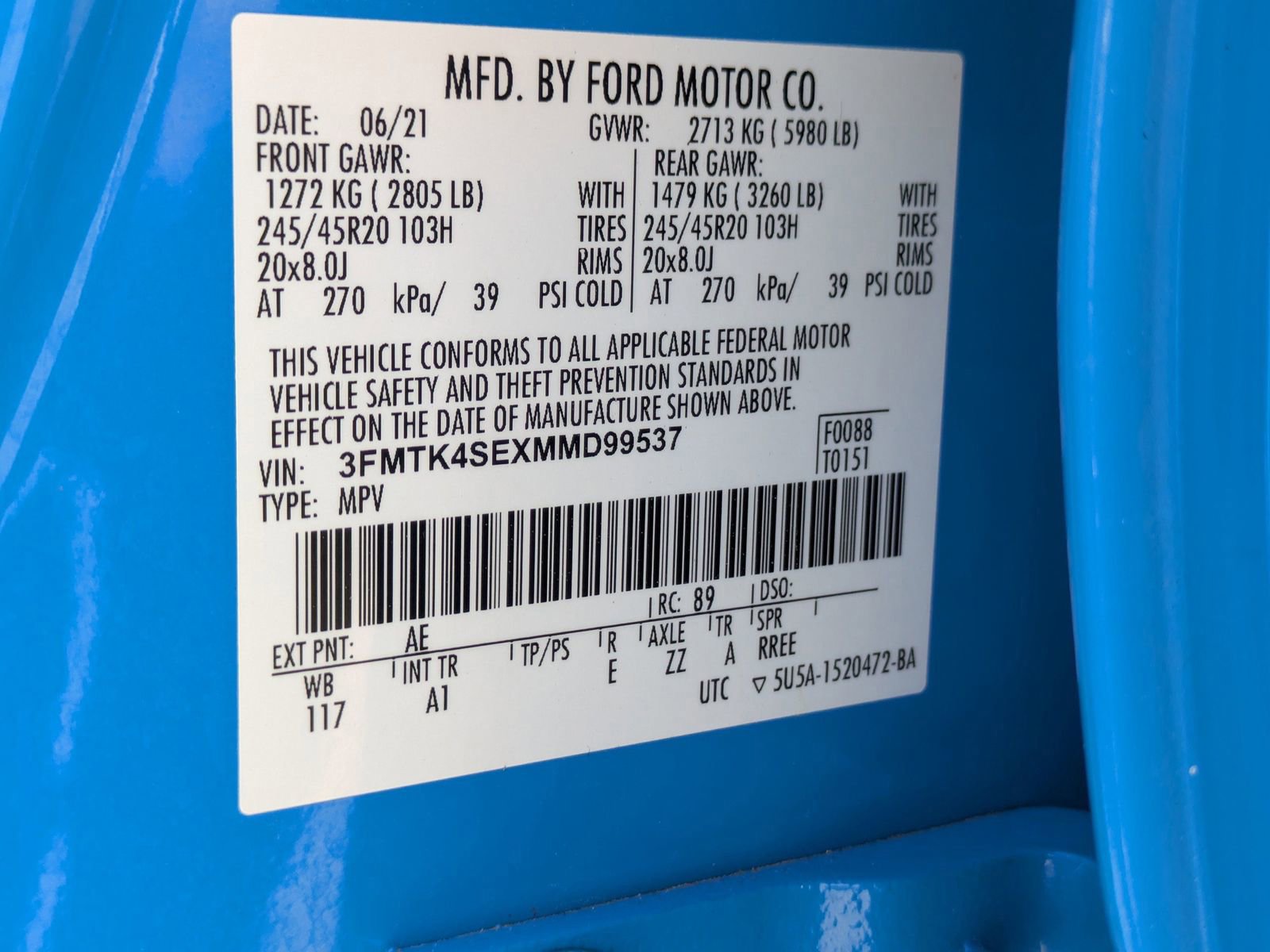 Certified 2021 Ford Mustang Mach-E GT image 16