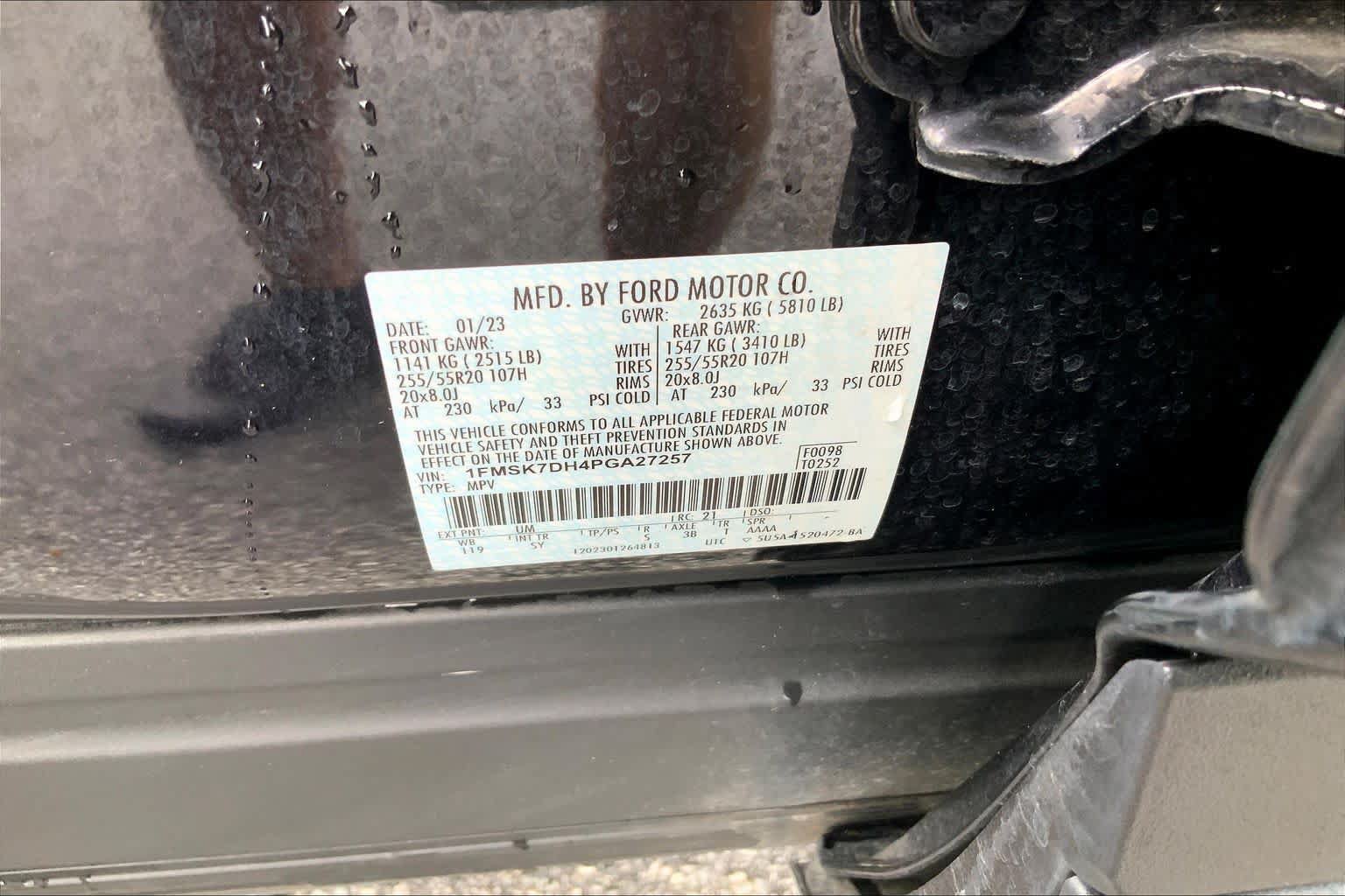 Certified 2023 Ford Explorer XLT w/ Equipment Group 202A RWD image 29