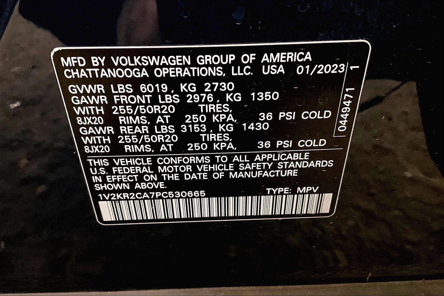 Used 2023 Volkswagen Atlas SE image 34