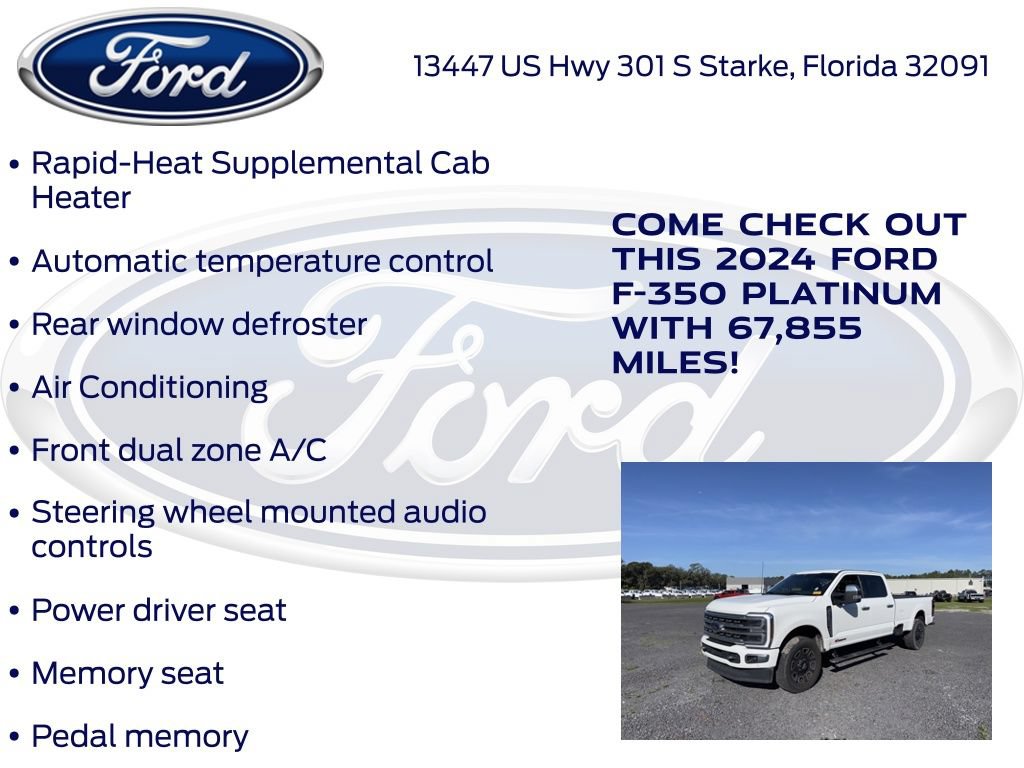 Certified 2024 Ford F350 Platinum AWD/4WD image 24