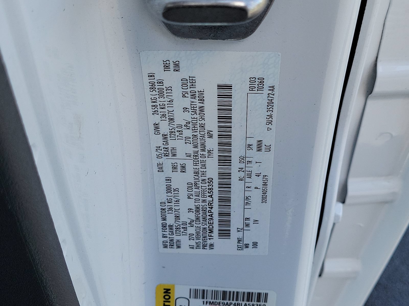 Certified 2024 Ford Bronco Badlands AWD/4WD image 27