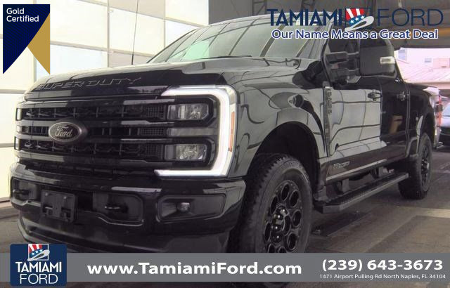 Certified 2024 Ford F250 Lariat w/ Black Appearance Package image 1