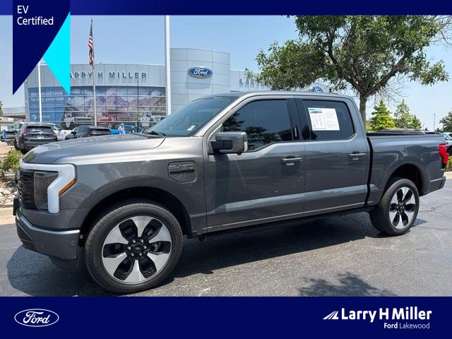 Certified 2023 Ford F150 Lightning Platinum