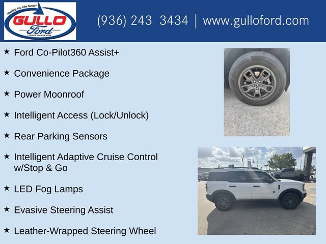 Certified 2023 Ford Bronco Sport Big Bend w/ Convenience Package AWD/4WD image 10